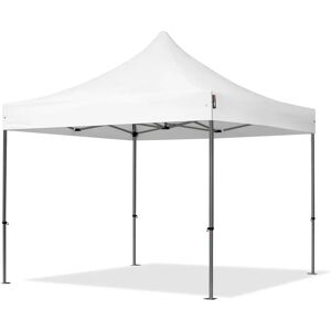 Toolport 3x3m PES 750 Pop up gazebo PREMIUM Steel 40 mm, white - (600034)