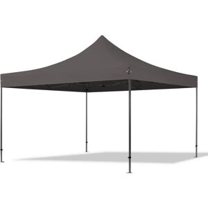 Toolport 4x4m PES 750 Pop Up Gazebo PREMIUM Steel 40 mm, dark grey - (600099)