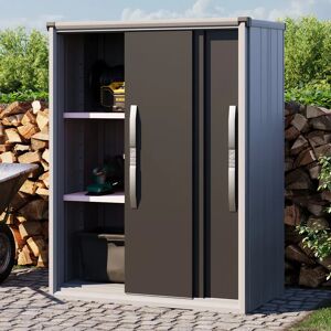 GFP 120 x 75 cm Garden shed, anthracite grey - (GFPV00757)