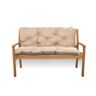 Setgarden Bench cushions indoor 100 x 60 x 50cm   2-3 seater sofa cushions   Sofa cushions