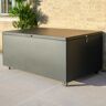 Harbour Lifestyle Large Aluminium Storage Box in Grey