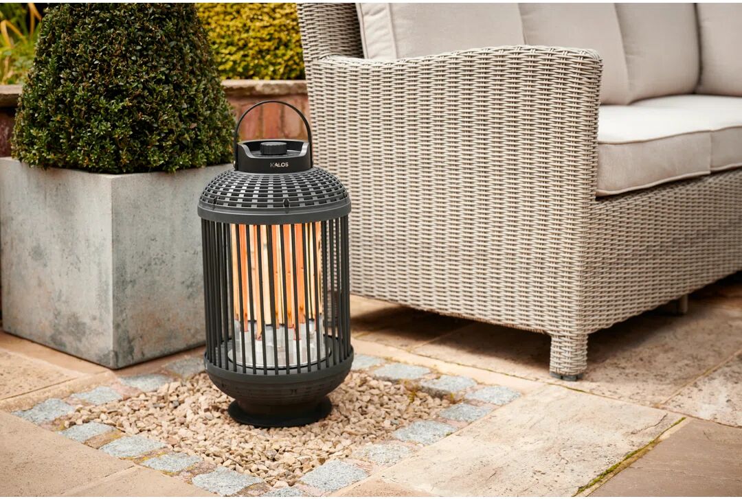 Photos - Patio Heater Kettler Kalos Oriental Style Electric Lantern black 59.0 H x 28.5 W x 28.5 