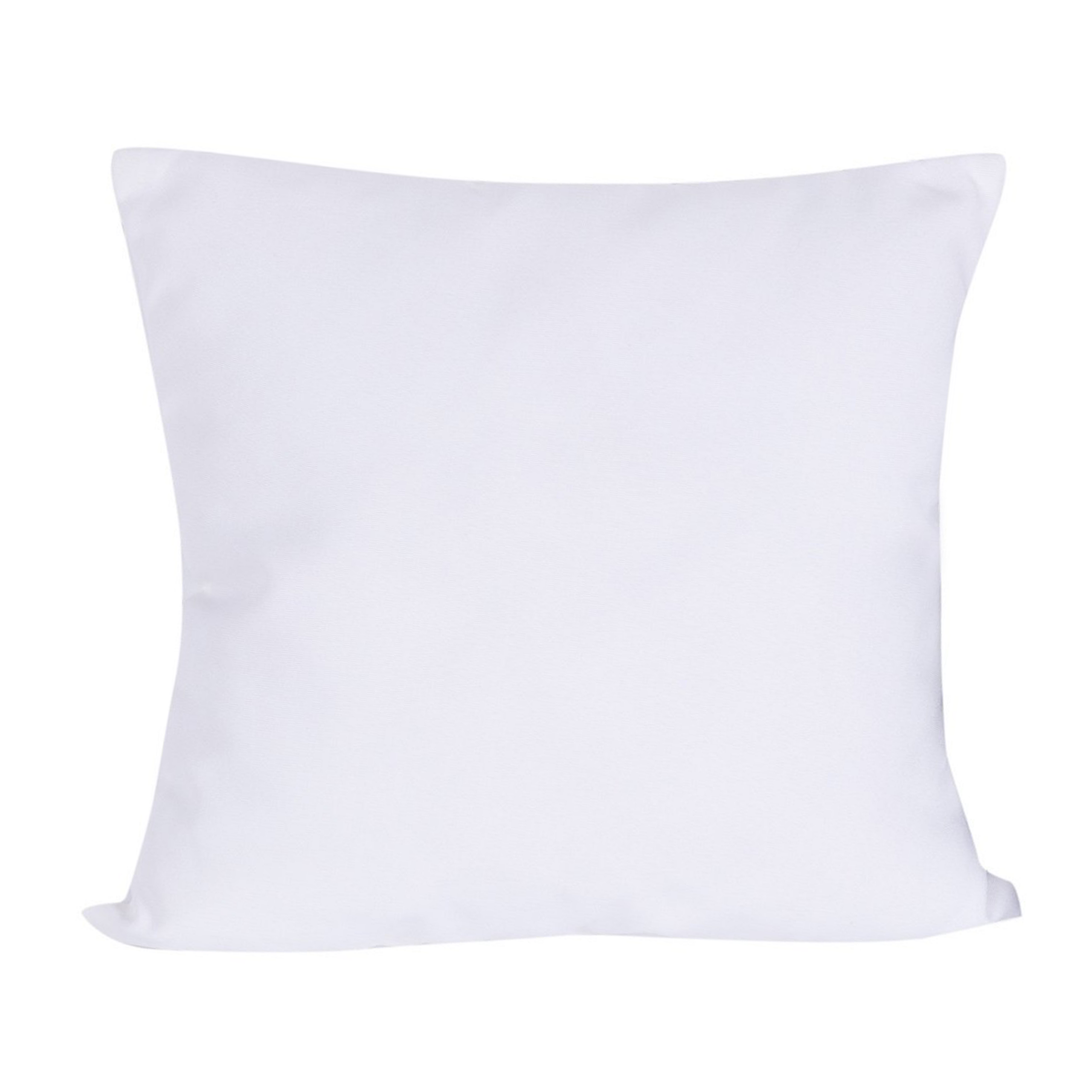 Beliani Outdoor Garden Cushion White 50 x 50 cm Water Resistant Removable Cover