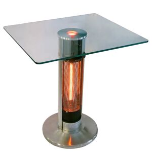 Energ+ Infrared Electric 1500W Outdoor Heater Square Bistro Table