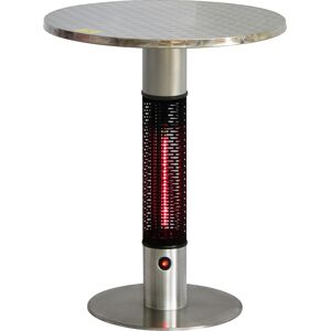 Energ+ Infrared Electric 1500W Outdoor Heater Round Bistro Table