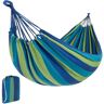 Best Choice Products 8.2 ft. Portable Brazilian-Style Double Hammock in Blue