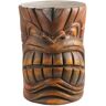 Design Toscano The Kanaloa (Teeth) Grand Tiki 20.5 in. H Sculptural Polyresin Outdoor Side Table