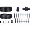 Wellco 59 ft. Drip Irrigation Kits for Plants, Garden Watering System, Saving Water Automatic Irrigation Equipment