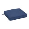 ARDEN SELECTIONS Oceantex Deep Marine Square Outdoor Seat Cushion (2-Pack)
