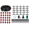 Wellco 49 ft. Drip Irrigation Kit Garden Watering System for Garden Greenhouse, Flower Bed, Patio, Lawn