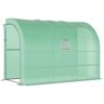 Outsunny 59 in. W x 118 in. D x 83.75 in. H Outdoor Walk-In Greenhouse, Plant Nursery