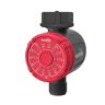 ITOPFOX Outdoor One Key Set Automatic Garden Watering Timer Waterproof Irrigation System Controller, US Red
