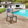 Atlantic Bryant Side Chair Aluminum Outdoor Dining Chair (4-Pack)