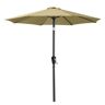 ABCCANOPY 9 ft. Aluminum Market Push Button Tilt Patio Umbrella in Khaki