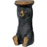 Design Toscano Black Forest Bear 24 in. H Sculptural Polyresin Outdoor Side Table