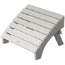 ELK OUTDOORS Adirondack Harbor Gray Recycled Plastic Outdoor Folding Ottoman)