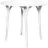 Lagoon Chloe White Round Plastic Outdoor Garden Table