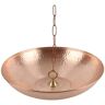 U-nitt 16 in. Pure Copper Rain Chain Anchoring Basin