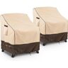 Patio Furniture Covers Waterproof for Chairs, Lawn Outdoor Chair Covers Fits up to 29" W x 30" D x 36" H (2-Pack)