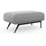 machalke® Hocker  grau BRUCE  H/T: 45 cm x 90 cm grau BRUCE