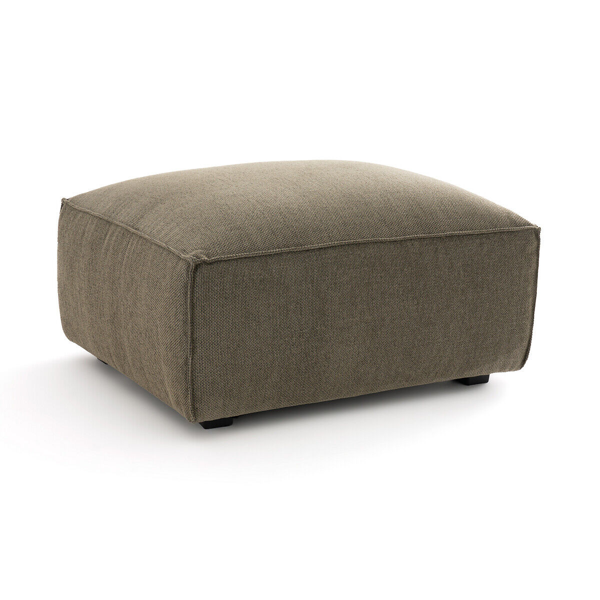 LA REDOUTE INTERIEURS Pouf modulable, tissu texturé, Seven