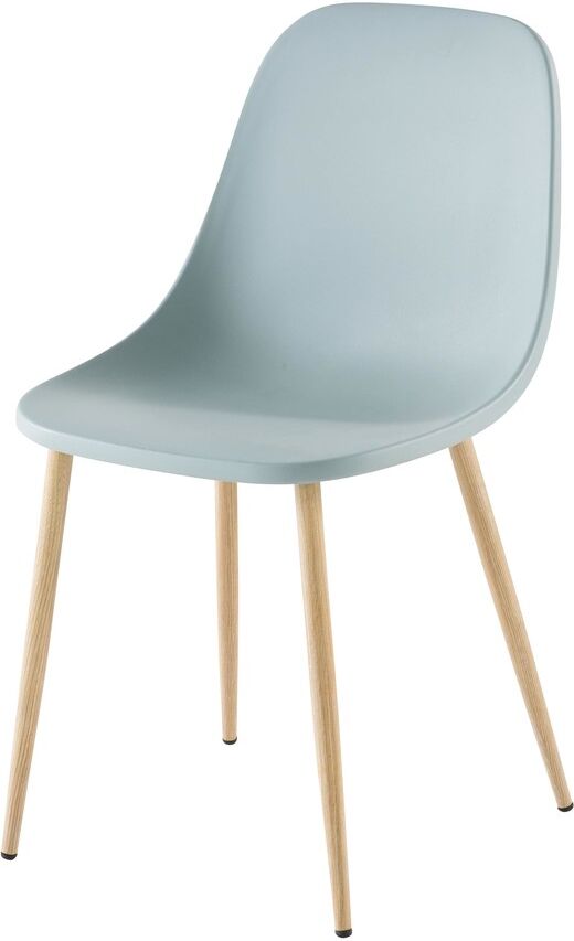 Maisons du Monde Chaise contemporaine bleu gris