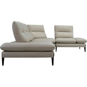 Nicoletti Home Ecksofa »Monnalisa«, Breite 376 cm, mit Sitztiefen- und... vaniglia