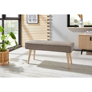 exxpo - sofa fashion Eckbank »Lungo«, Frei im Raum stellbar melange