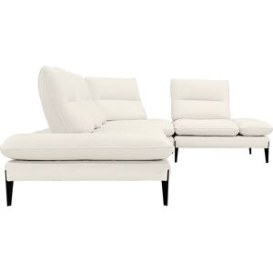 Nicoletti Home Ecksofa »Monnalisa«, Breite 376 cm, mit Sitztiefen- und... bianco