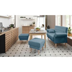 Home affaire Hocker »Scalea«, mit Federkern-Polsterung denim