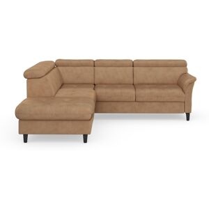 sit&more Ecksofa »Marano L-Form«, inklusive Kopfteilverstellung, wahlweise... macciato