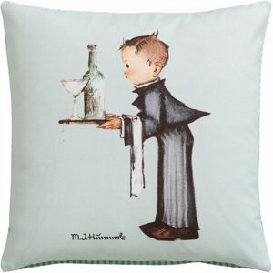 M.I. Hummel Kissenbezug »Herr Ober«, (1 St.), mit Hummel Figur weiss  B/L: 40 cm x 40 cm