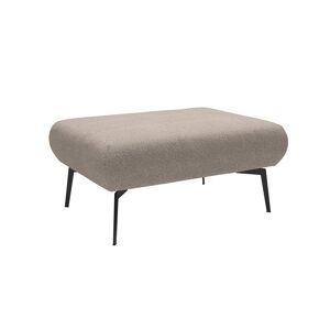 andas Polsterhocker »Horna«, Schöne Serienergänzung, Höhe 47 cm taupe Größe