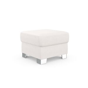 DOMO collection Hocker »Anzio«, wahlweise mit Federkern creme Größe