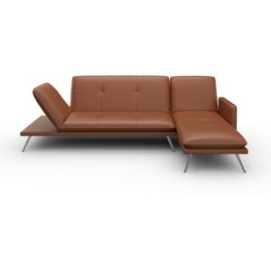 machalke® Ecksofa »wings, L-Form« cognac SADDLE Größe