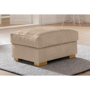 Home affaire Hocker »Ventura« beige Größe