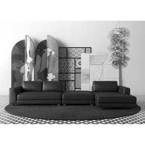 machalke® Ecksofa »atoll, L-Form« black SADDLE Größe