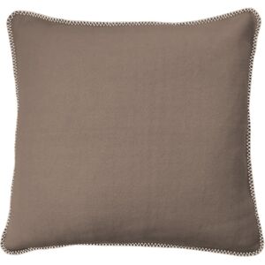 HOME FASHION Kissenhülle »Fleece«, (1 St.), hochwertige Mischung aus... taupe Größe B/L: 48 cm x 48 cm