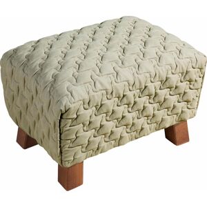 Max Winzer® Fusshocker »Footstool«, Minihocker Breite 40 cm beige Größe