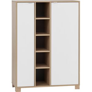 Schildmeyer Midischrank »Anouk«, Breite 90 cm eiche hellfb./kreideweiss Größe