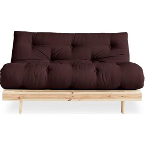 Karup Design Schlafsofa »Roots«, inkl. Futonmatratze, Liegefläche 140x200 cm braun Größe