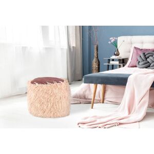 Kayoom Pouf »Bobtail 125«, modern, dekorativ beige/braun Größe