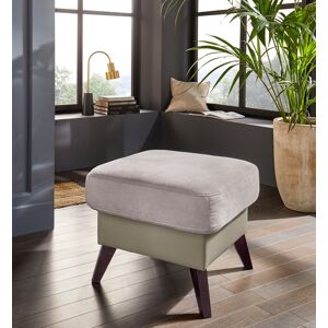 exxpo - sofa fashion Hocker »Samso« hellbraun/cappu Größe