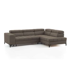 exxpo - sofa fashion Ecksofa »Bocco, L-Form«, Wahlw. mit Bettfunktion u.... grey Größe