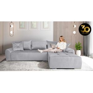 COLLECTION AB Ecksofa »30 Jahre Jubiläums-Modell Bilbao L-Form«, inkl.... hellgrau Größe