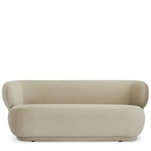 NV GALLERY 2-Sitzer-Sofa GIULIA - 2-Sitzer-Sofa, Samt in Macadamia Taupe, B170  Taupe