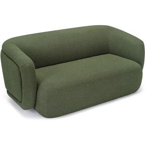 NV GALLERY 2-Sitzer Sofa VOLTA - 2-Sitzer Sofa, Bouclé Stoff in Khaki  Khaki