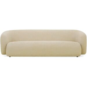 NV GALLERY 3-Sitzer Sofa VOLTA - 3-Sitzer Sofa - Tweed in Sandbeige, B220  Beige