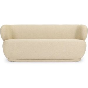 NV GALLERY 2-Sitzer Sofa GIULIA - 2-Sitzer Sofa in SandBeige, B170  Beige