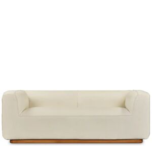 NV GALLERY Modulsofa TALMA - 3-Sitzer Sofa, Boucle Stoff in Himalaya Weiß, B220  Weiß